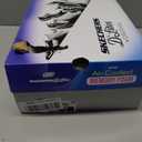 Skechers Womens D'Lites Fresh Start Memory Foam Lace-up Sneaker (6, Grey)