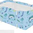 STARBRILLIANT Portable Foldable Bathtub,Soaking Standing Bath Tub for Shower Stall, Easy to Assemble Collapsible Bathtub, Suitable for Travel, Camping and Outdoor Activities (45inch)