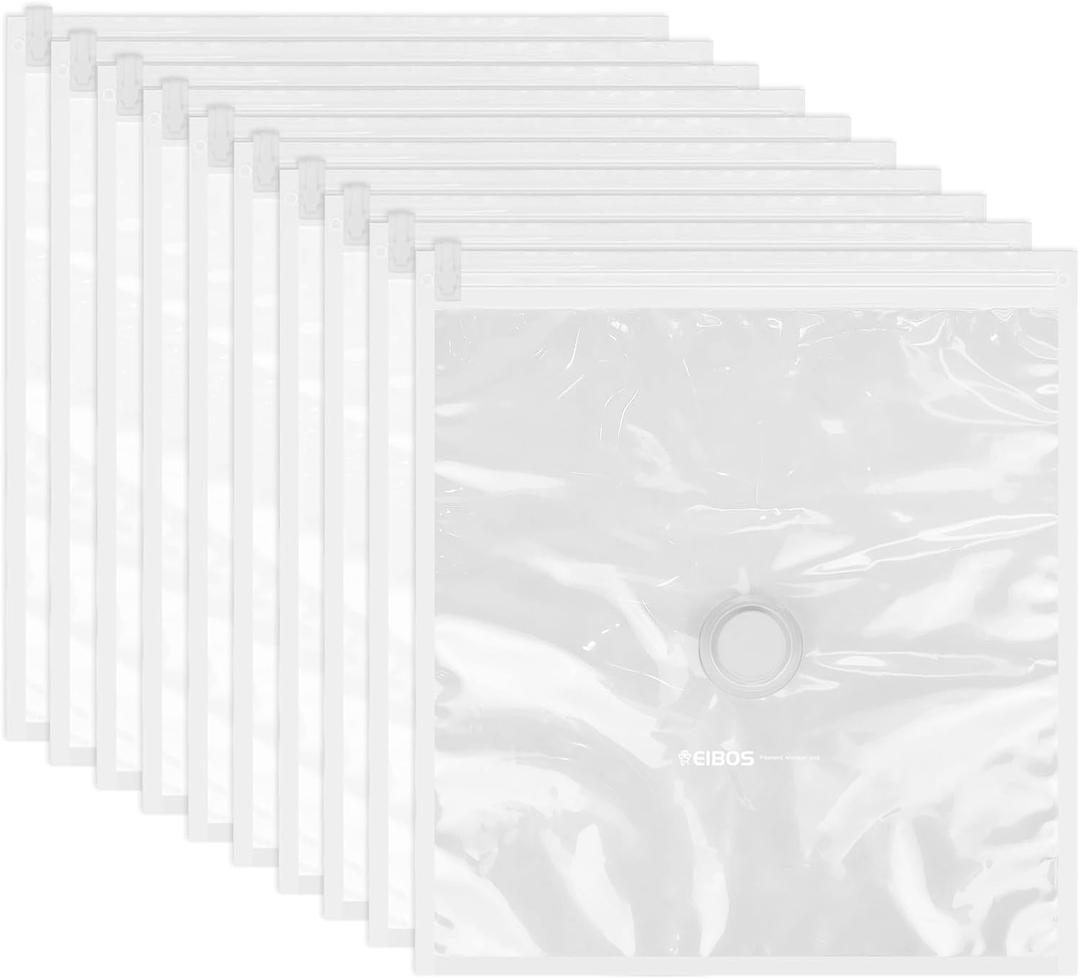 EIBOS Official 3D Printer Filament Vacuum Bags for Eurus, Storage Sealed Bags, Vacuum Bags for 3D Printer Filament, Keep Spools Drying and Cleaning (10 Bags ONLY)