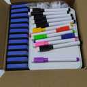12 Sets Dry Erase Board 5'' x 7'' Mini White Boards Small Whiteboard with Whiteboard Eraser and Marker Pens for Student Classroom Must Haves Office Supplies