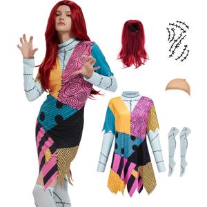 KaKaxi Scary Costume Women Couples Halloween Costumes 2025 Before Christmas Family Adults Disfraz (Medium)