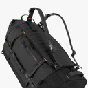 Rolling Duffle Bag with Wheels,86L 30”Carry on Luggage with Wheels,Folding Travel Bag,Duffle Backpack with Separate Shoe Compartment (black)