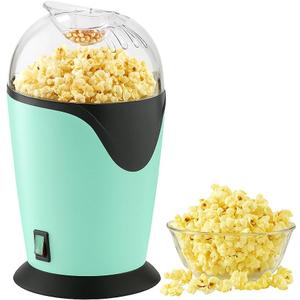 Hot Air Popcorn Maker, 12-Cup Electric Pop Corn Popper machine with Measuring Cup & Butter Melter, Fast Popping & Oil-Free, BPA-Free kitchen appliances for Home Movie Nights & Parties - Blue