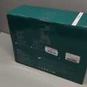 2 Tier Ceramic Fruit Bowl for Kitchen Counter, Tiered Fruit Basket for Countertop, Modern Multi Layer Fruit Display Stand for Party, Cute (Gold&White, Large)