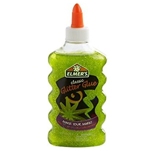 Elmer's Liquid Glitter Glue, Great For Making Slime, Washable, Assorted Colors, 6 Ounces 