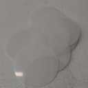 10 Pieces Clear Circle Acrylic Sheet Round Plexiglass Disc Blank Circle Plastic Blank Disc Ornaments for Halloween Christmas Ornament DIY Craft Transparent Cake Holders Coasters(6 Inches)