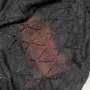 Women 2026 Batwing Hollow Out Open Front Summer Lightweight Sweater Crochet Cardigan M