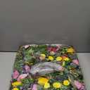 24 Inch Spring & Summer Artificial LED Tulip Wreath with LED Lights, Multicolor, for Easter, Holidays & Celebrations