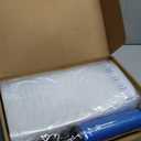 Bubble Cushioning Wrap Roll 12 inch x164 Feet Large Bubble Air Bubbles with Pump for Packaging Moving Shipping Delivering, Wine Bottle Protector Breakable Shipping Supplies