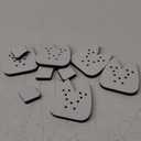 5 Pack Mouse Detail Sanding Interface Pad Hook and Loop - Black and Decker Mouse Sanders Sanding Pads with 12 Holes Foam Interface - Detail Sander Pad for Flexibility & Balancing Pressure