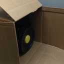 Push Lawn Sweeper, 26-Inch Width, 7 Cu. Ft. Hopper Capacity, 4 Spinning Brushes, Adjustable Height, Durable Steel Frame with Rubber Wheels,Yellow&Black