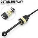 52104060AG Transmission Gear Shift Control Cable, Replacement for Jeep Grand Cherokee 4.0L I6 2003 2004
