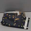 Artoid Mode Black and Golden Balloon Happy Birthday Table Runner, Seasonal Kitchen Dining Table Decoration for Home Party Decor 13x72 Inch