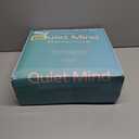 Quiet Mind Weighted Pillow for Adults 9 Lbs - Get Better Sleep - Sustainably Made and Chemical Free - Machine Washable (Medium, Blueberry) (Medium (16"x16"x7"))