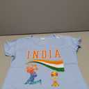 Womens INDIA: Indian Cricket Team Jersey V-Neck T-Shirt S