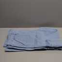 Haloumoning Boys Cargo Baggy Pants Elastic Waist Wide Leg Jeans Casual Demin Pants with Pockets 5-14 Years , 10-12 Years, Light Blue
