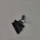Self Closing Door Hinges, 3.5 Inch x 3.5 Inch, 5/8" Radius, UL Listed, Pack of 2, Matte Black