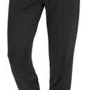GAYHAY Joggers for Women with Pockets - Womens Sweatpants Lightweight Yoga Lounge Pants for Athletic Workout Gym Running (Black, L)