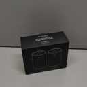 Waterless Essential Oil Diffuser, Portable Aromatherapy Diffuser with 20mL Capacity, Battery Operated Mini Scent Diffuser,3 Mist Levels & Timers, Leak-Free, for Home, Car, Office (Black 2 Pack)