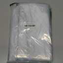 36x50 Inch Extra Large Clear Drawstring Plastic Bags 6 Pack(4 Mils), Dustproof Moistureproof Reusable Big Giant Luggage Storage Bag for Suitcase Garage Organizer, Blanket, Plush Toys