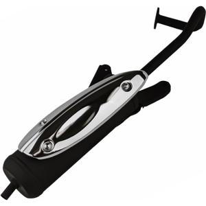 RedCap OEM Exhaust Muffler Set fits 49cc 50cc 60cc 70cc 80cc GY6 QMB139 engines Include chrome muffler and heat shield Compatible with TaoTao Kymco Jonway IceBear and many other Chinese scooters