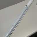 Uxcell Door Bottom Sweep H-Shape Aluminum Alloy Base with 0.6-inch Black Nylon Brush 39-inch x 1.4-inch