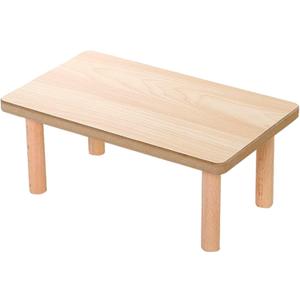 Hamster Play Wooden Platform, Gerbil Cage Waterproof Wood Stand with Pillars Standing Surface Play Decor Cage Accessories for Syrian Squirrel Chinchilla and Other Small Pets