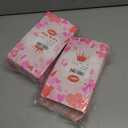 2 x 100 Pcs Galentines Day Napkins, Galentines Gang Party Napkins, Pink Crown Lips Hearts Table Decor for Girls Night, Brunch Party, Besties Celebration Supplies