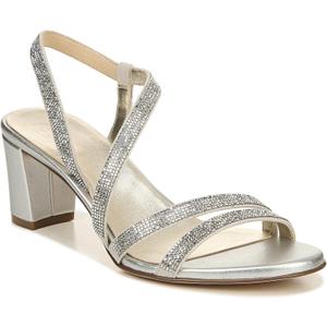 Naturalizer Women's Vanessa2 Rhinestone Embellished Strappy Heeled Sandal (7.5)