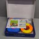 Electric Train Set, Flexible Track Fusion Train Set, DIY Race Car Track Building Kits with Train and Traffic Signs, for 4-10 Year Old Boys Girls Christmas Birthday Party Gifts (81pcs)