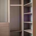 PRETYZOOM Wood Clothes Hanging Rod 19.68In Heavy Duty Closet Pole Wardrobe Bar Clothes Rail with Fixing Bases for Bedroom Closet Organization