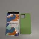 Case for iPhone 16 Pro Max 6.9'' Smooth Liquid Silicone Soft Gel Rubber Microfiber Lining Cushion Cover Shockproof Protective Phone Cases Compatible with iPhone 16 Pro Max-Avocado Green