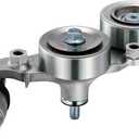 BDFHYK Belt Tensioner Assembly with Pulley is compatible with 2006-2011 Honda Pilot, Accord and Crosstour, Odyssey V6 3.5L. Replaces 49439, 305390, 39092, 999301A, 11030072, 89390FN.