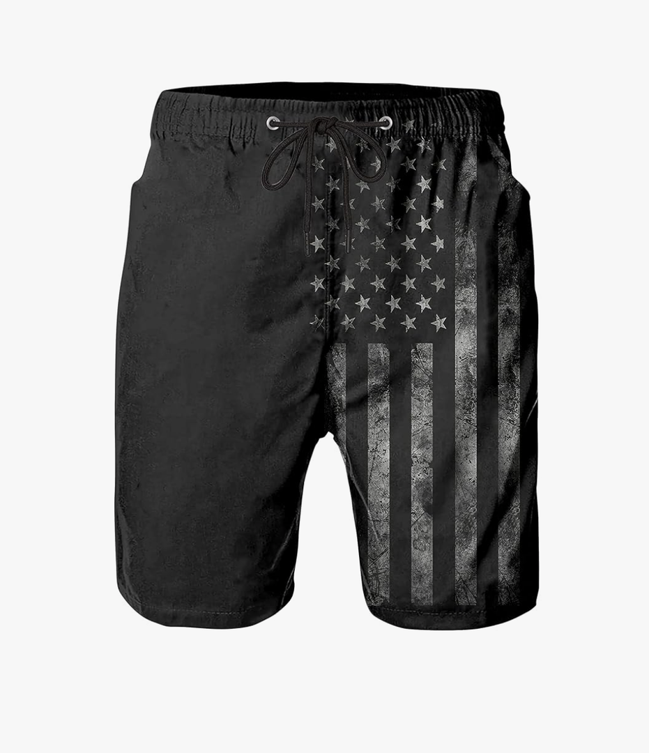 Mens Swim Trunks Quick Dry Board Shorts with Mesh Lining, Breathable Fit Hawaii Beach Shorts Swimwear Bathing Suits 3XL