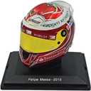 OPO 10 - Formula 1 Helmet Compatible with Ferrari F1: Felipe Massa Scuderia Ferrari #4 2013-1/5 Scale Spark - CAS32