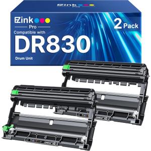 E-Z Ink Pro DR830 Drum Unit 1 Compatible Replacement for Brother DR830 Drum Unit DR-830 TN830 TN-830 to use with HL-L2460DW DCP-L2640DW HL-L2480DW HL-L2400D HL-L2405W MFC-L2820DW Printer