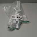 Tension Rod for Windows 28 to 48 Inch,Spring Curtain Rods No Drilling 7/8" Diameter White Tension Rods Adjustable Curtain Rods Expandable Pressure Spring Tension Rods for Closet, Doorway