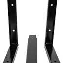 Buyers Products 1701000 Steel Poly Truck Box Mounting Brackets, Pair