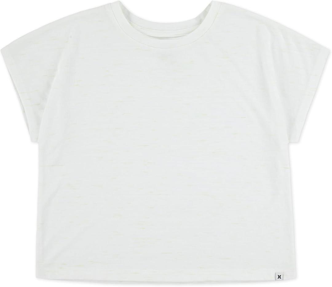Hurley Girls Soft Knit Basic T-Shirt (White)