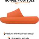 SEVENHILL Pillow Slippers for Women and Men Indoor Outdoor Non-Slip Quick Drying Slides and Sandals