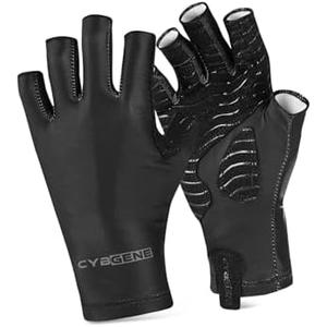 2 Pack CybGene Fishing Gloves UV Protection Gloves Sun Protection Gloves UPF50+ Men Women for Outdoor, Kayaking, Rowing