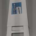 CML Matte White Decorator Screwless Wall Plate, 2-Gang Outlet Covers, 4 Pack Decorative Light Switch Plates, Scratch and Impact Resistant, Polycarbonate, Standard Size 4.68 X 4.72