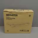 MEGATEK Region-Free HDMI DVD Player for TV, Compact CD/DVD Player for Smart TV, USB Port, Plays All Region DVDs & Multi Formats, Metal Housing, HDMI/RCA Cables & Remote Included