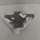 Self-Locking Gate Latch Heavy Duty Post Mount Automatic Gravity Lever Wood/PVC Fence Gate Lock with Fasteners Hardware,for Secure Pool |Yard | Garden, Steel,Black