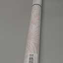 Dimoon Pink Peel and Stick Wallpaper Boho Pink White Contact Paper 17.3" X 197" Floral Leaf Textured Wallpaper Renter Friendly Removable Self Adhesive Wall Paper for Bathroom Bedroom Cabinets Vinyl