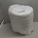 Niagara Microfiber Twin Mattress Topper - Pillow Top Mattress Cover Quilted Fitted Cooling Topper for Back Pain Deep Pocket Fits 20 Inches (39x75 Inches)