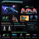 XTRONS 21.5 Inch Car Overhead Player, with HDMI, Built-in Speaker