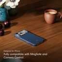 Beats iPhone 17 Pro Max Case with MagSafe & Camera Control, Matte Finish, Microfiber Lining Bedrock Blue