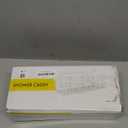 EUDELE Adhesive Shower Caddy, 5 Pack Rustproof Stainless Steel Bath Organizers With Large Capacity, No Drilling Shelves for Bathroom Storage & Home Decor (XL size, Black)