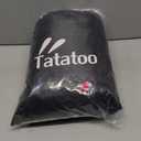 Motorcycle Cover Waterproof Outdoor, 300D Heavy Duty, UV & Rain Resistant, Windproof with 3 Buckles, Fits Most Motorcycles, Cruisers, Sportbikes, Dirt Bikes, Scooters up to 112.2"- 4XL Size (Black)